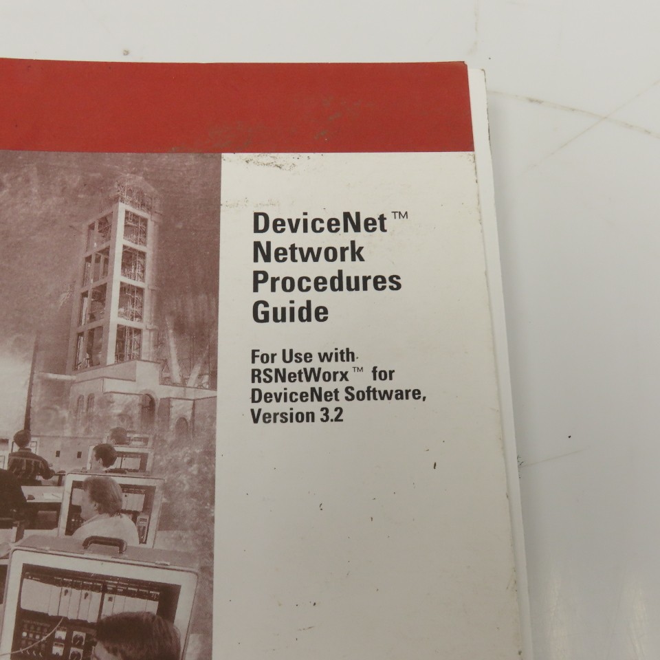 Rockwell DeviceNet Network Procedures Guide For RSNetWorx & DeviceNet 3.2