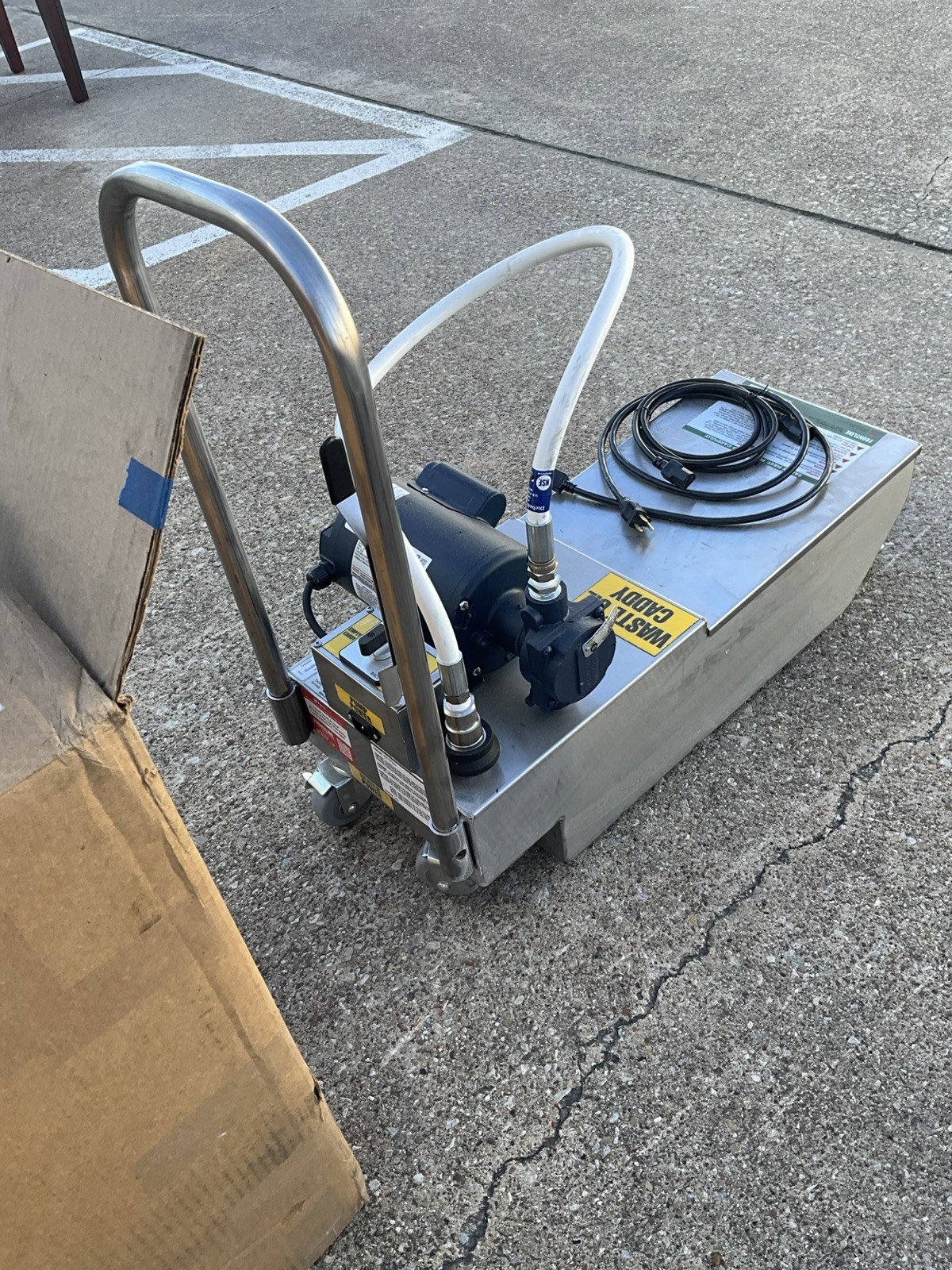 2024 Frontline International 10SS Grease Caddy filter Heated Grease Oil Filter E