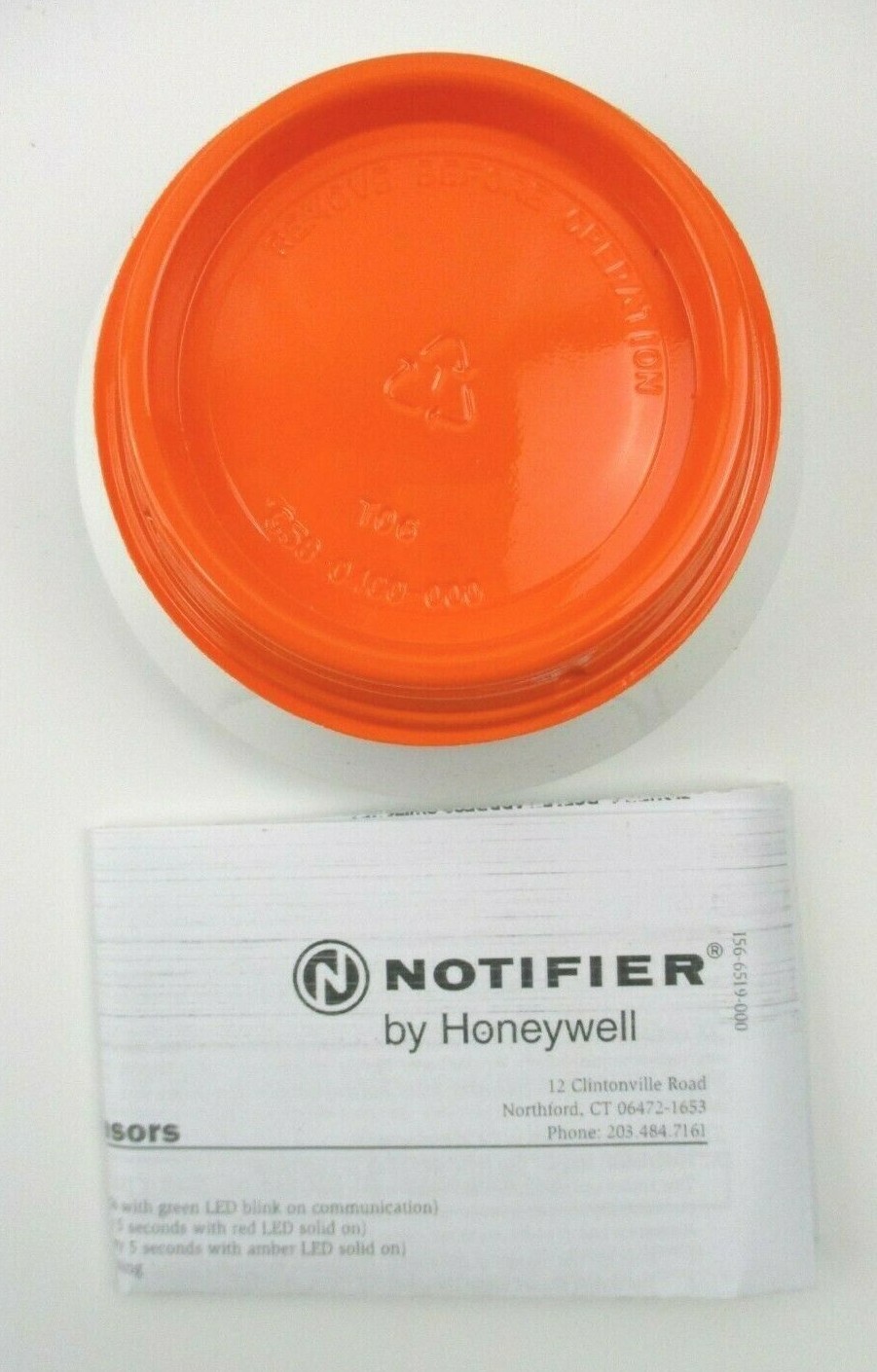 NOTIFIER FSP-951 SMOKE DETECTOR - INTELLIGENT ADDRESSABLE PHOTO DETECTOR; WITH F