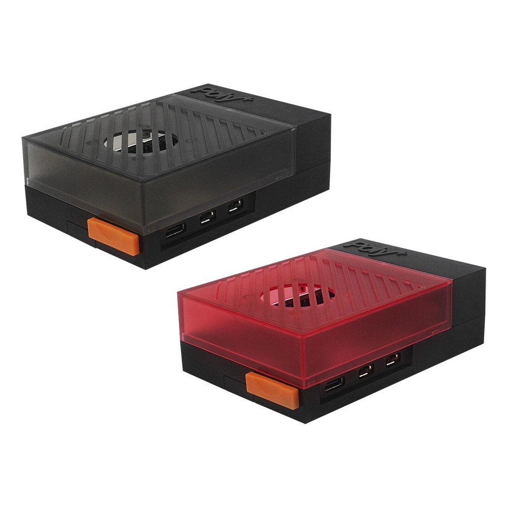 Raspberry Pi5 POLY5+ Case Argon Box Compatible with PWM Cooling Fan Material ABS