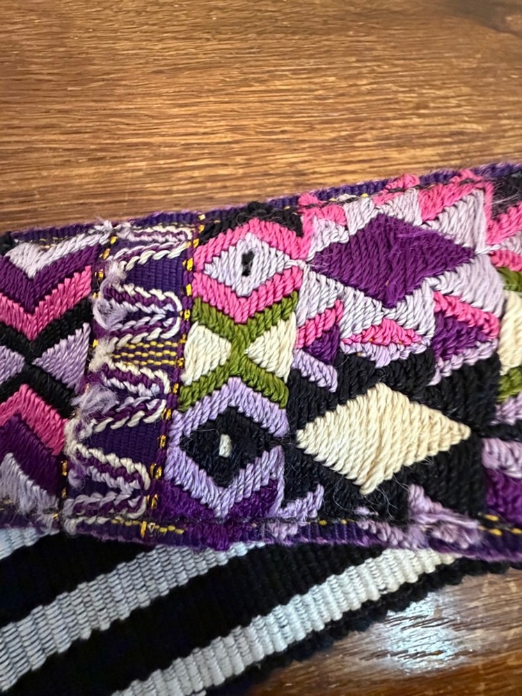 Epiphanie Woven Camera Strap Boho DSLR Leather Ends Adjustable