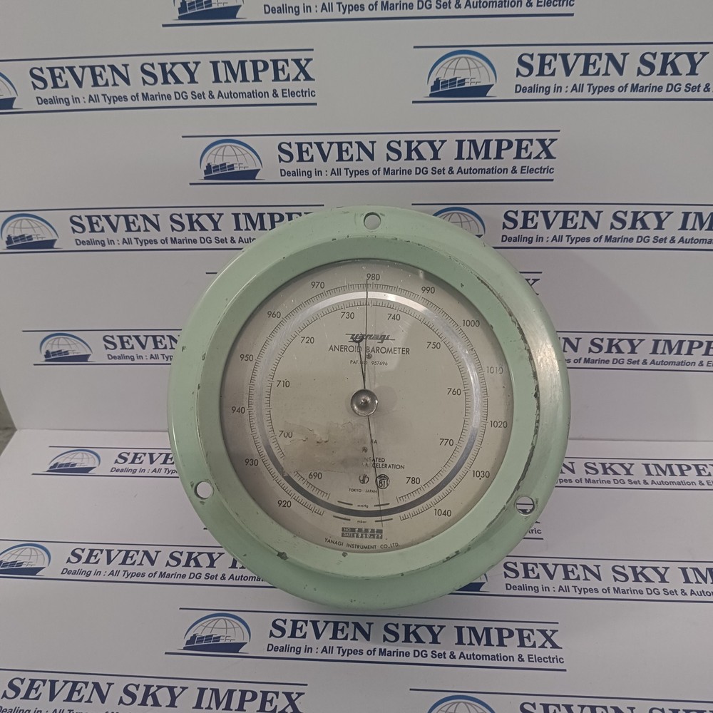 YANAGI INSTRUMENTS 957696 Aneroid Barometer Compensated Temp & Accelaration