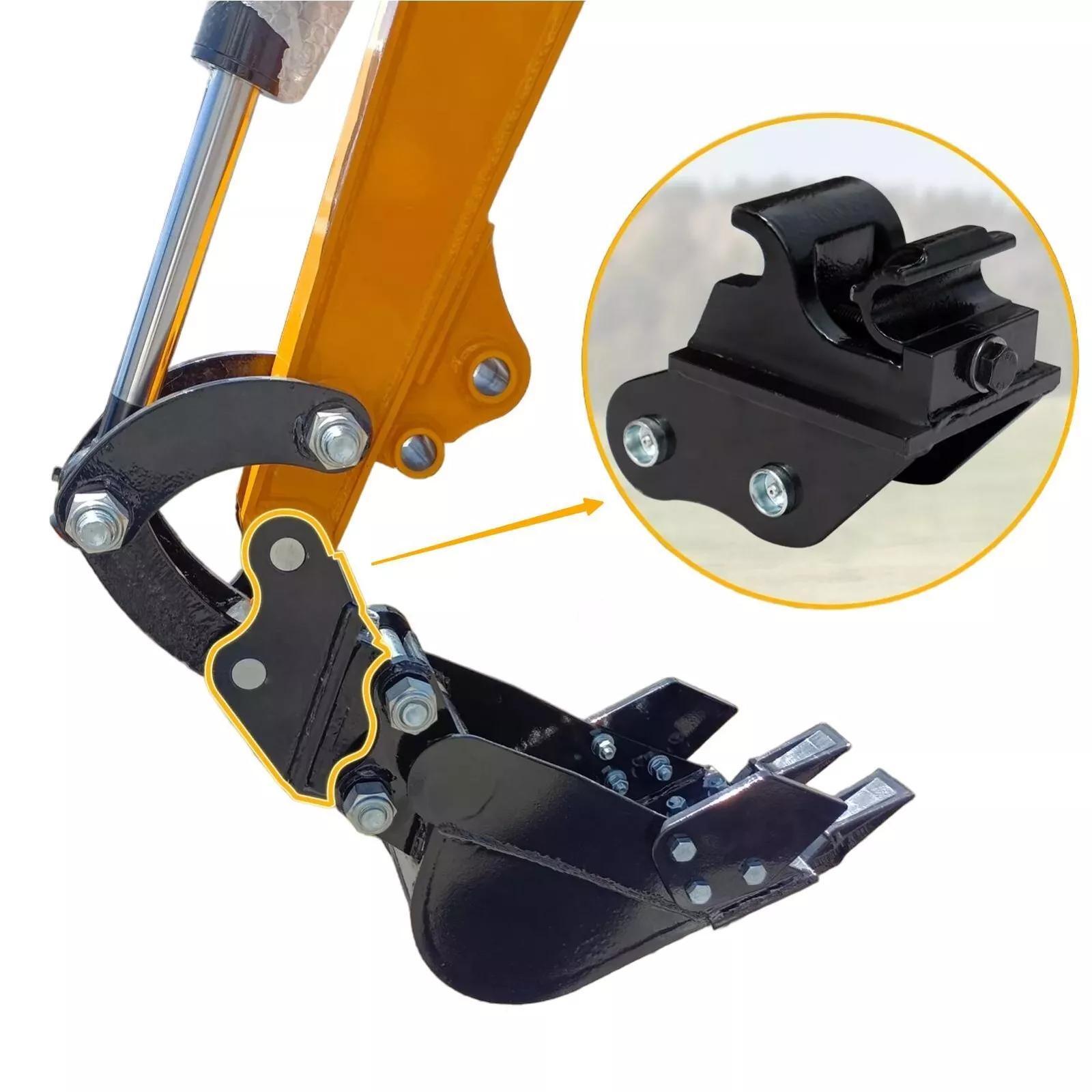 TYPHON Attachment Quick Hitch Coupler Attachments for Mini Excavators Excavator
