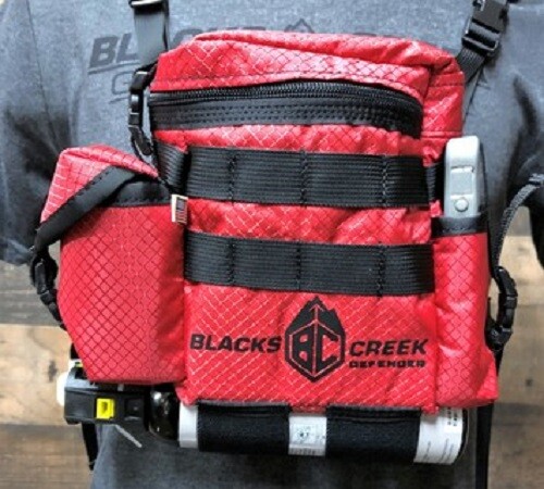 Raptor "DEFENDER" Chest Pack System by Blacks Creek - Red