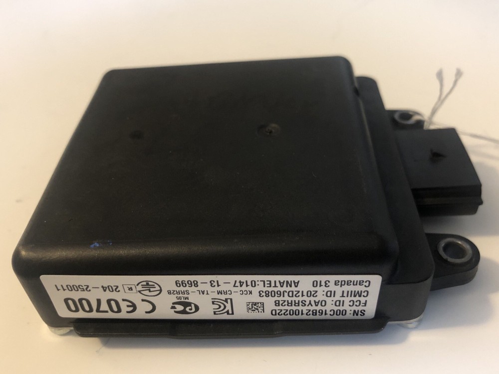 2016 2017 NISSAN PATHFINDER BLIND SPOT OBSTACLE WARNING DETECTION SENSOR MODULE