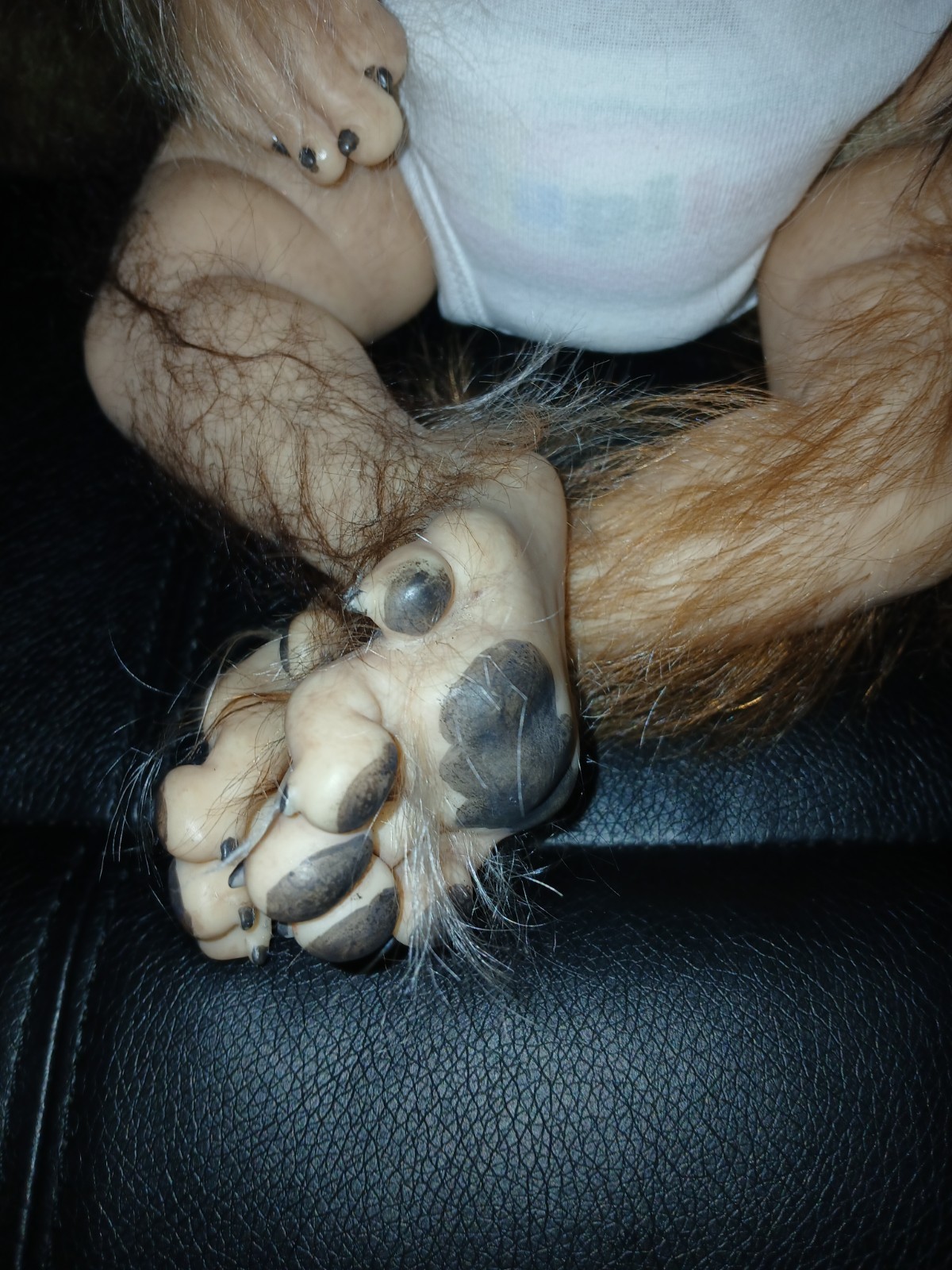 werepup reborn babydoll with birth cert/COA/DM-H Studio, LLC painted & rooted