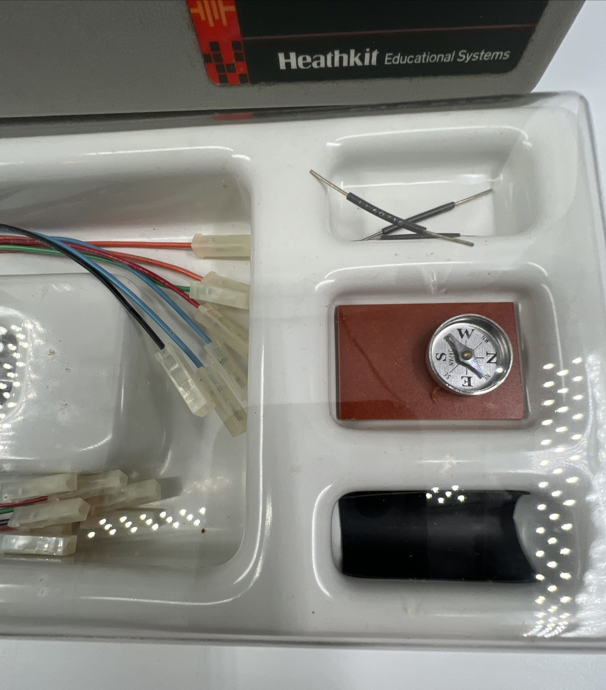 Heathkit Educational Systems ETB 6101 DC Electronics 5 Circuit boards with Case