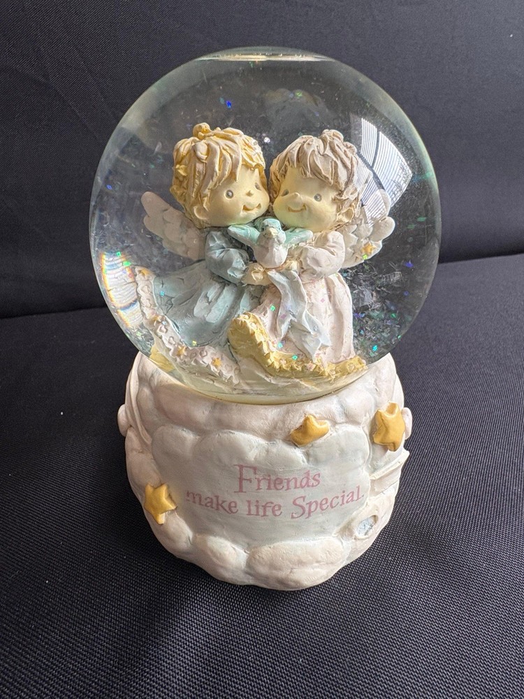 Vintage Angel Snow Globe