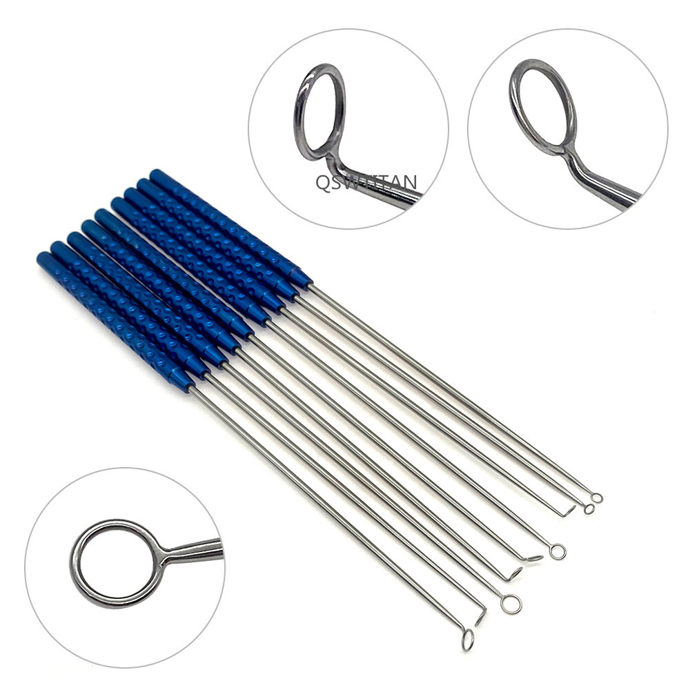 Micro Curette With Ring Tip Ring Curette Microneurosurgery Instruments 1pcs