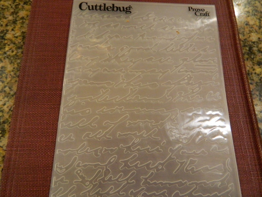 *Stampin' Up Paper-Piercing Pack Essentials & 2 CUTTLEBUG EMBOSSING FOLDERS