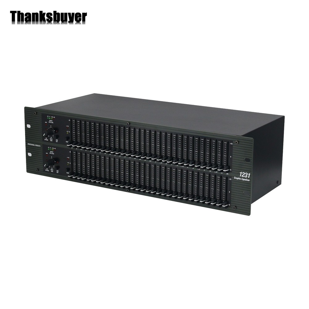 DBX 1231 Professional Audio Equalizer Dual 31-Band IC Chip Control Solid Core