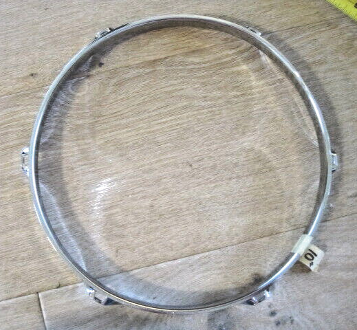 10" Drum Hoop Rim 6-Lug NOS