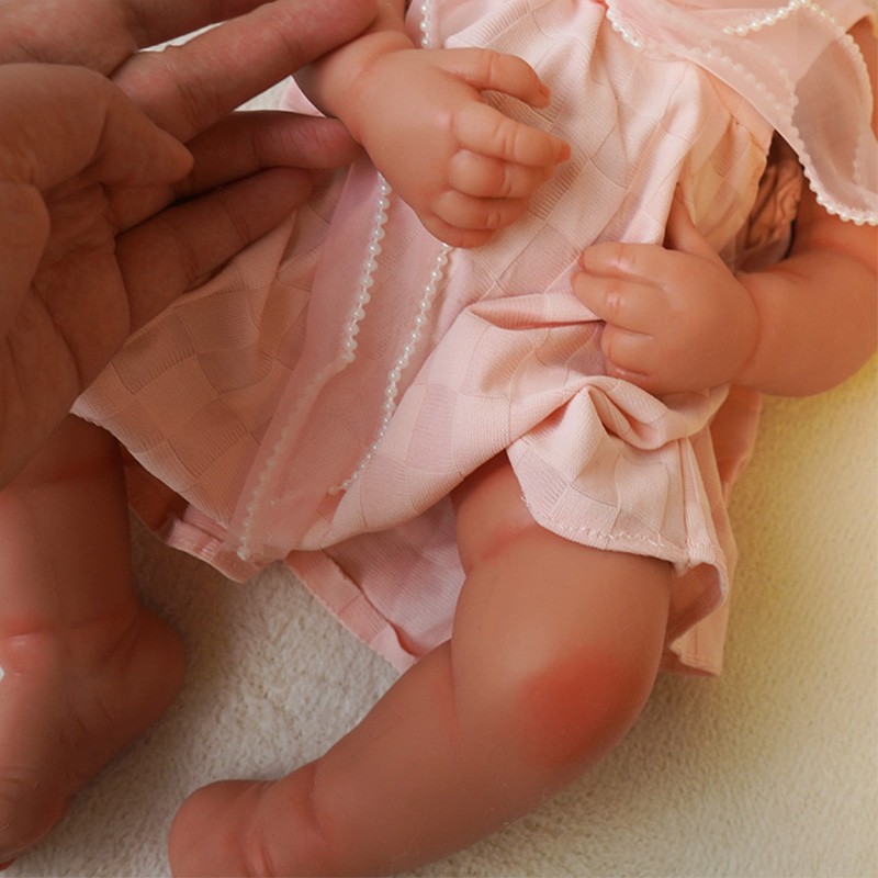 47cm silicone doll silicone reborn doll handmade whshable toys gifts crafts