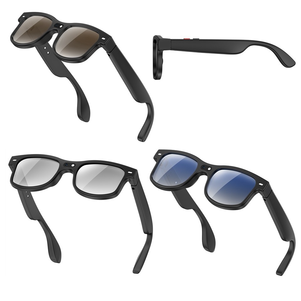 AI Camera Smart Glasses Multifunction Camera Bluetooth Call Voice