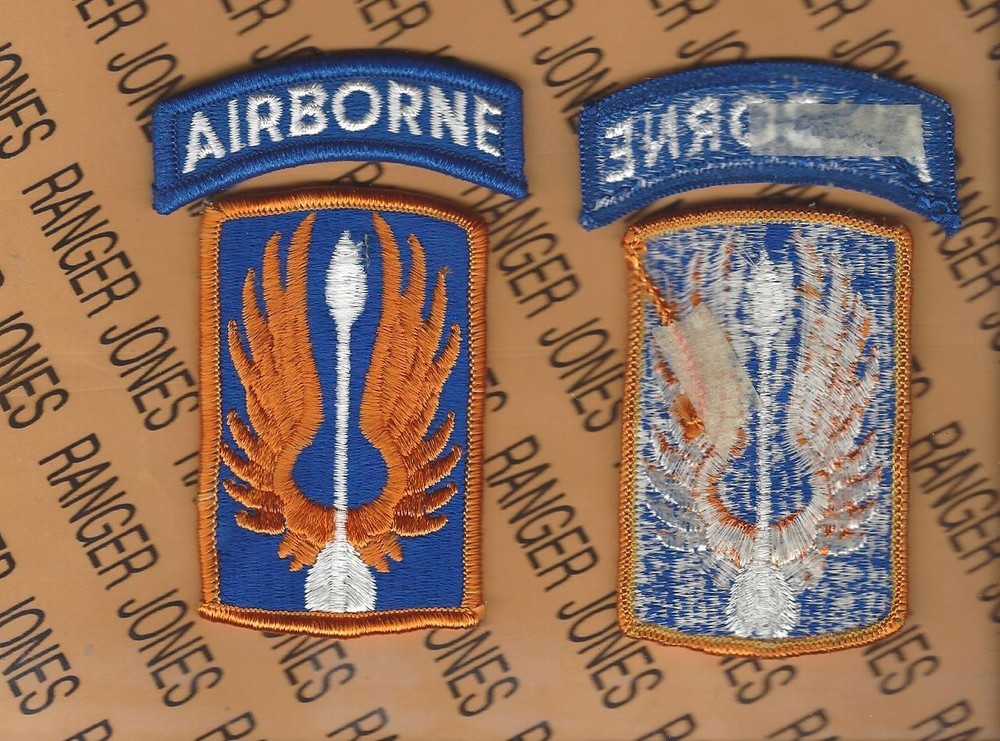18th Aviation Brigade Airborne dress uniform patch m/e