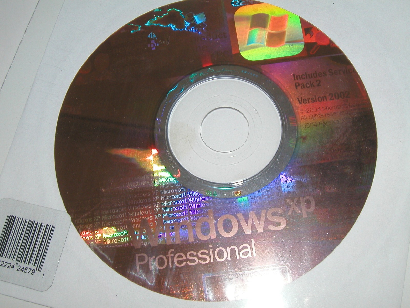 MICROSOFT WINDOWS XP PROFESSIONAL FULL OPERATING SYSTEM MS WIN PRO =NEW SEALED=