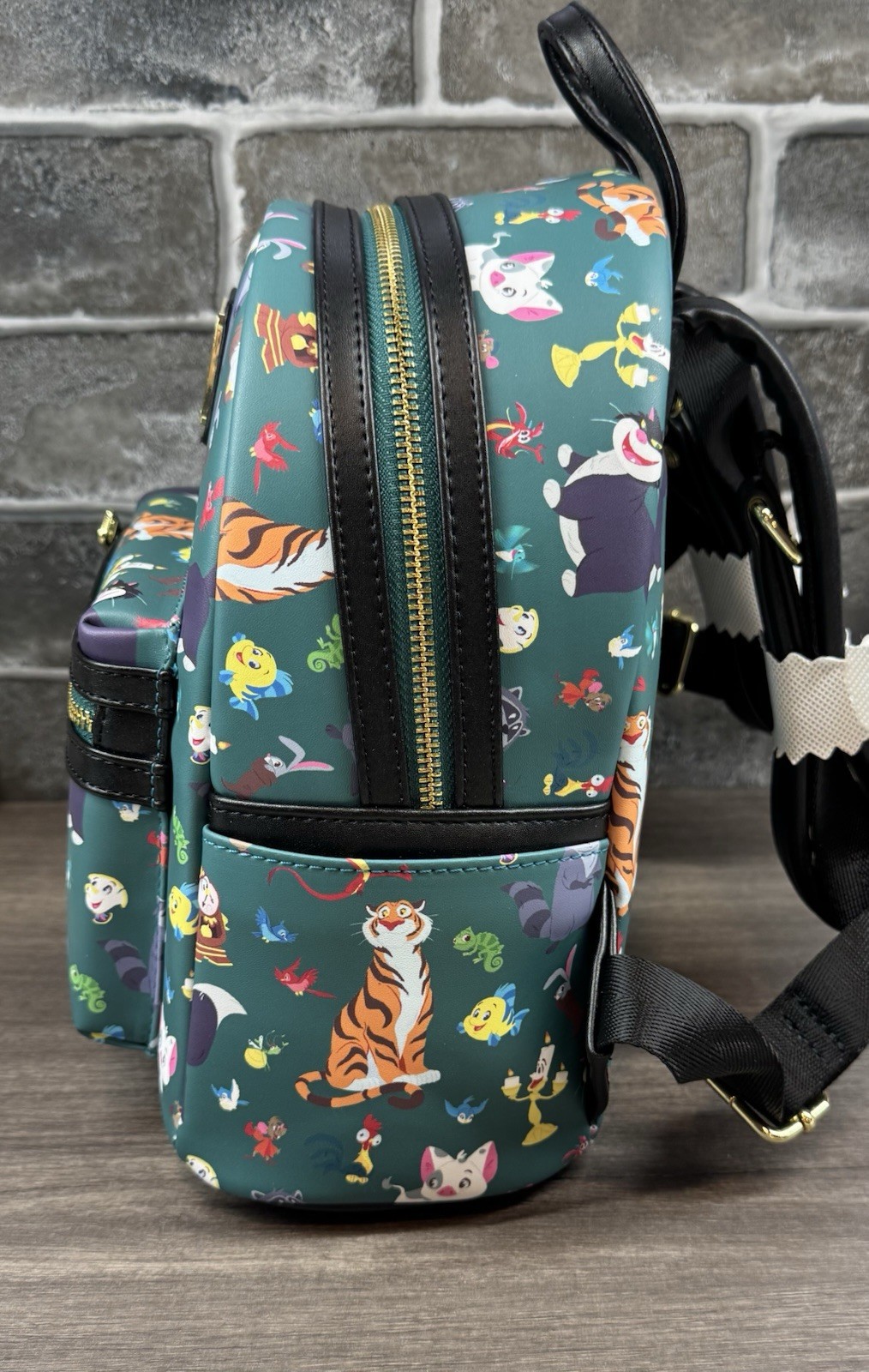 Loungefly Disney Princesses Princess Sidekicks Mini Backpack All Over Print