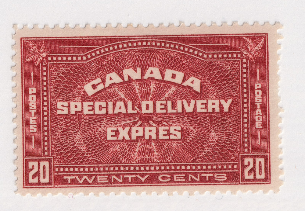 Canada E5 VF MH Special Delivery CV $90.00