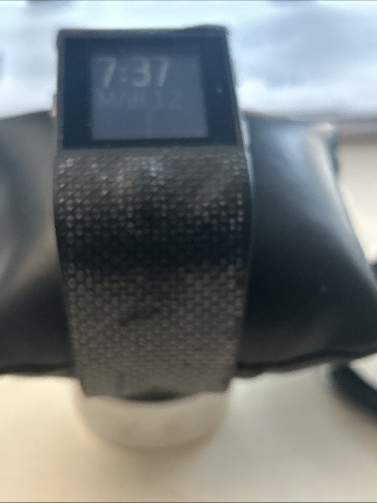 Fitbit Surge Wristband Activity Tracker, Large - Black