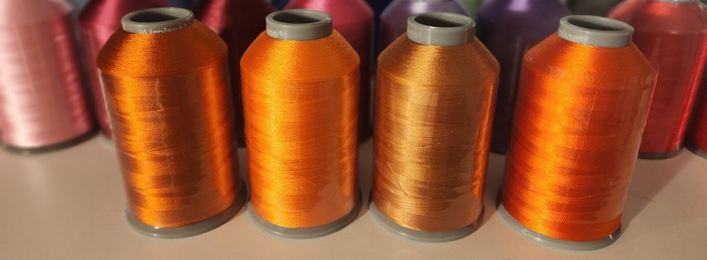 38 Spools Airplane Rayon Sewing&Embroidery Machine Thread 5000M Each