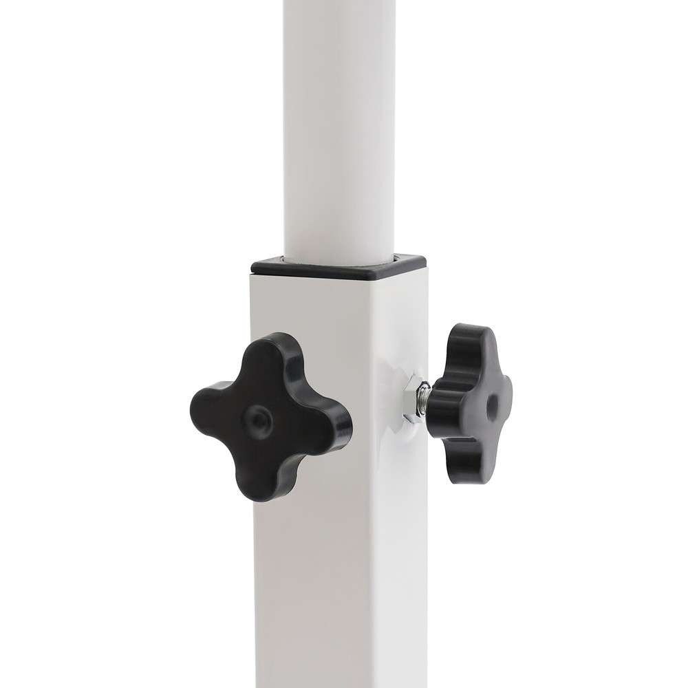 Office Laptop Desk Rolling Table Computer Mobile Stand Adjustable Portable NEW