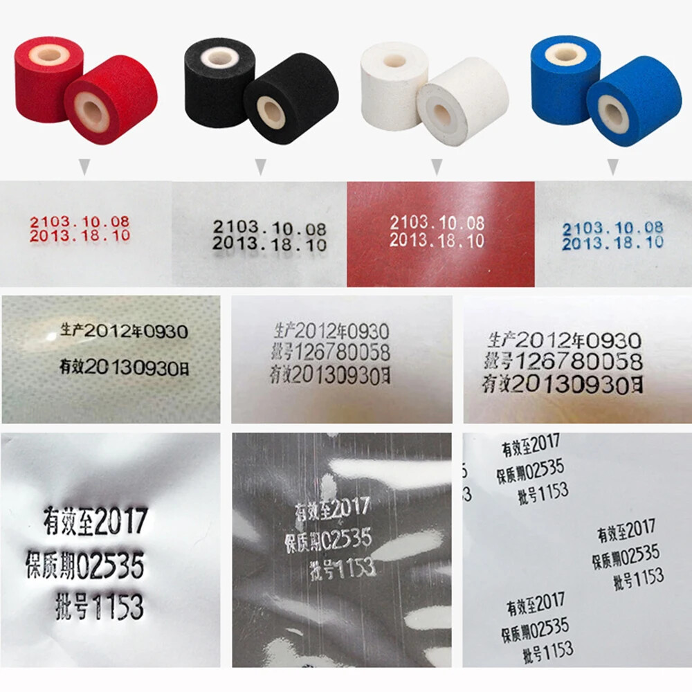 Stainless Steel Widened Digital Continuous Automatic Ink Wheel Printing Machine