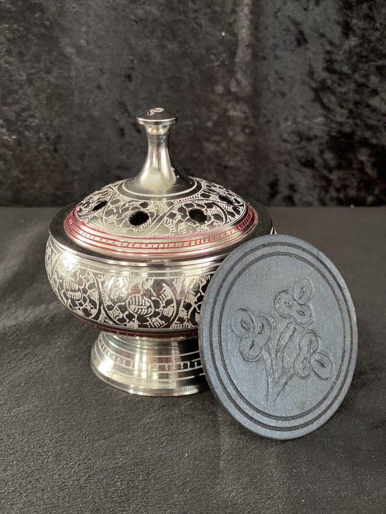 SILVER COLOR RESIN BURNER