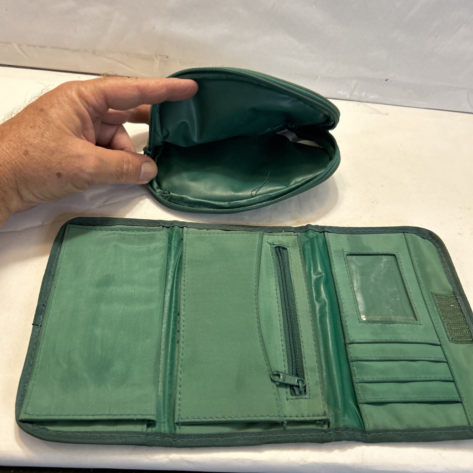 Mickey Mouse Trifold Wallet And Makeup Bag