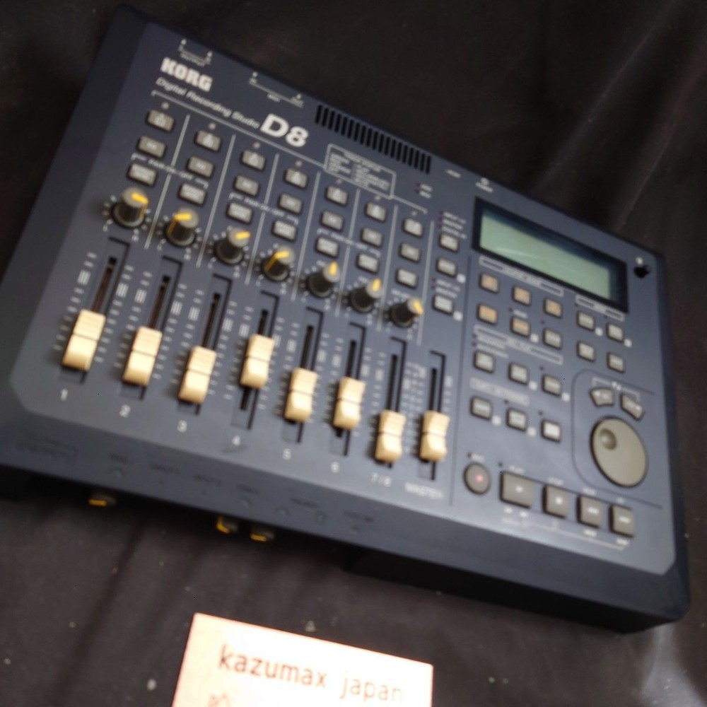 Korg D8 Digital Recording Studio Multitrack Recorder Tested Working Japan