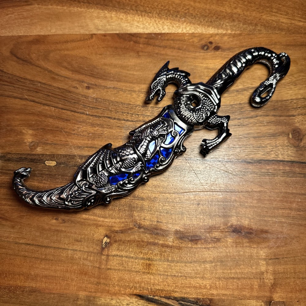 10” Dragon Display Knife - Blue