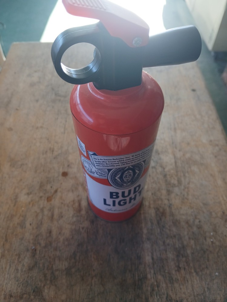 Bud Light Novelty Fire Extinguisher Shaped Blow torch