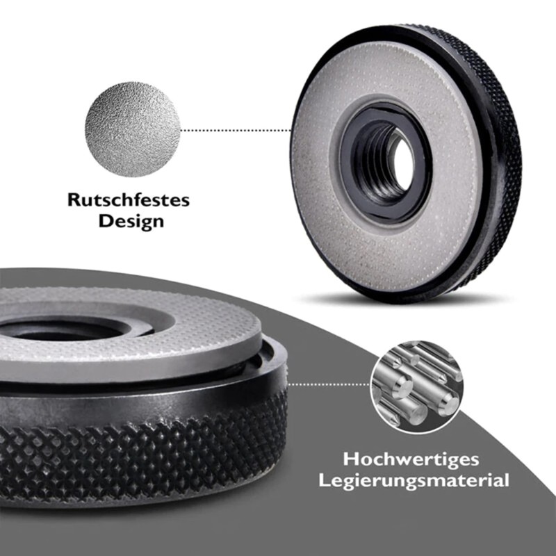 1pc / 3 Pcs Flange Nut Set Tools M14 Angle Grinder Inner Thread Outer Set