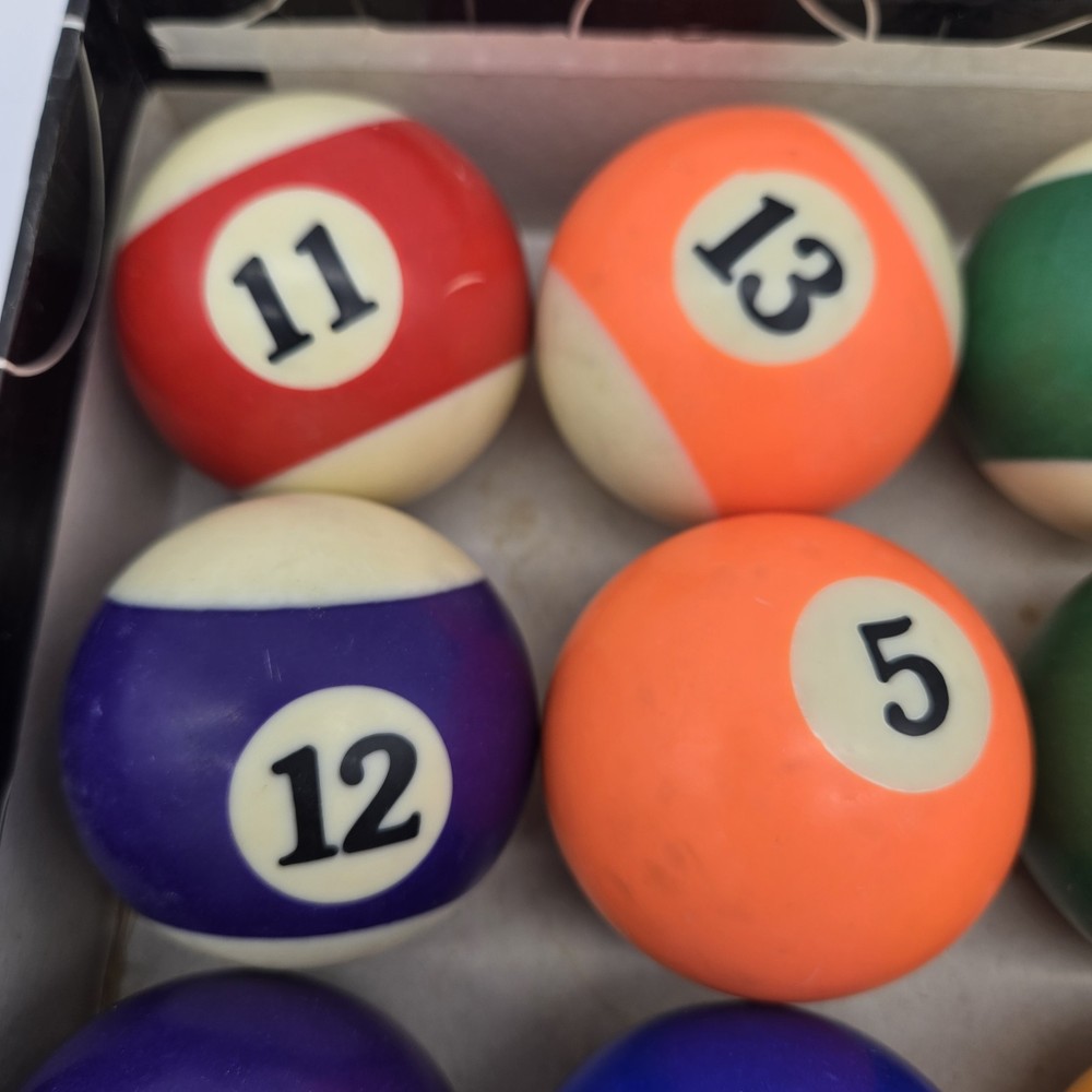 Vintage Pool Ball Set