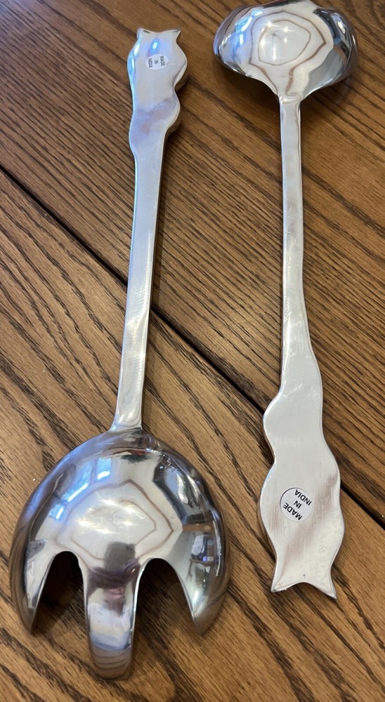 Metal Fruit Salad Serving Set, Kitchen Decor,Rustic