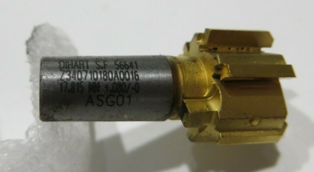4 Komet Dihart Coolant Through Solid Reamer ASG01 Carbide Tips 17.815