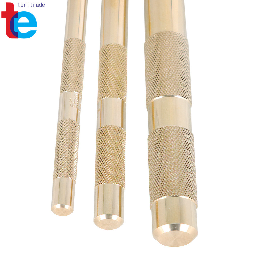 Set 3-Piece Brass Drift Punch Replace for 61360 3/8" to 3/4"