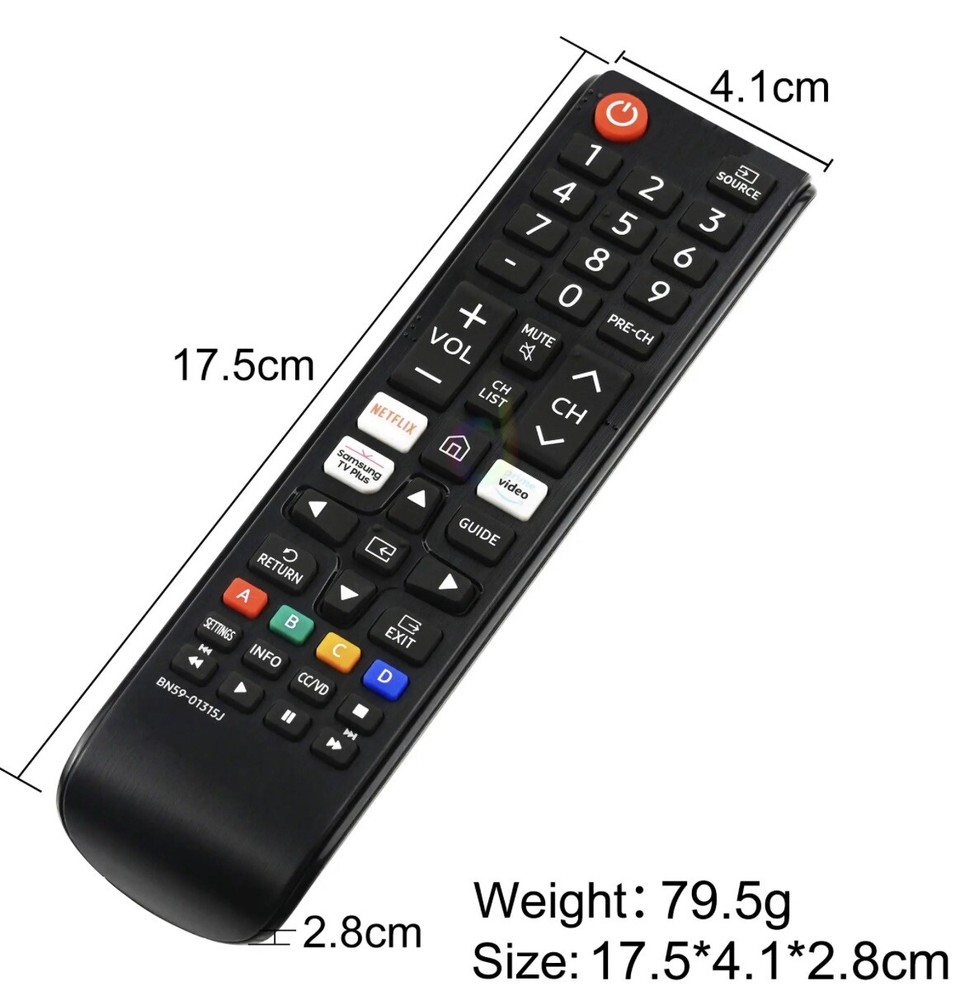 Brand new Samsung BN59-01315J Remote Control -UNIVERSAL NO PROGRAMMING NEEDED