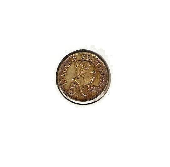 1974 PHILIPPINES Coin 5 CENTAVOS