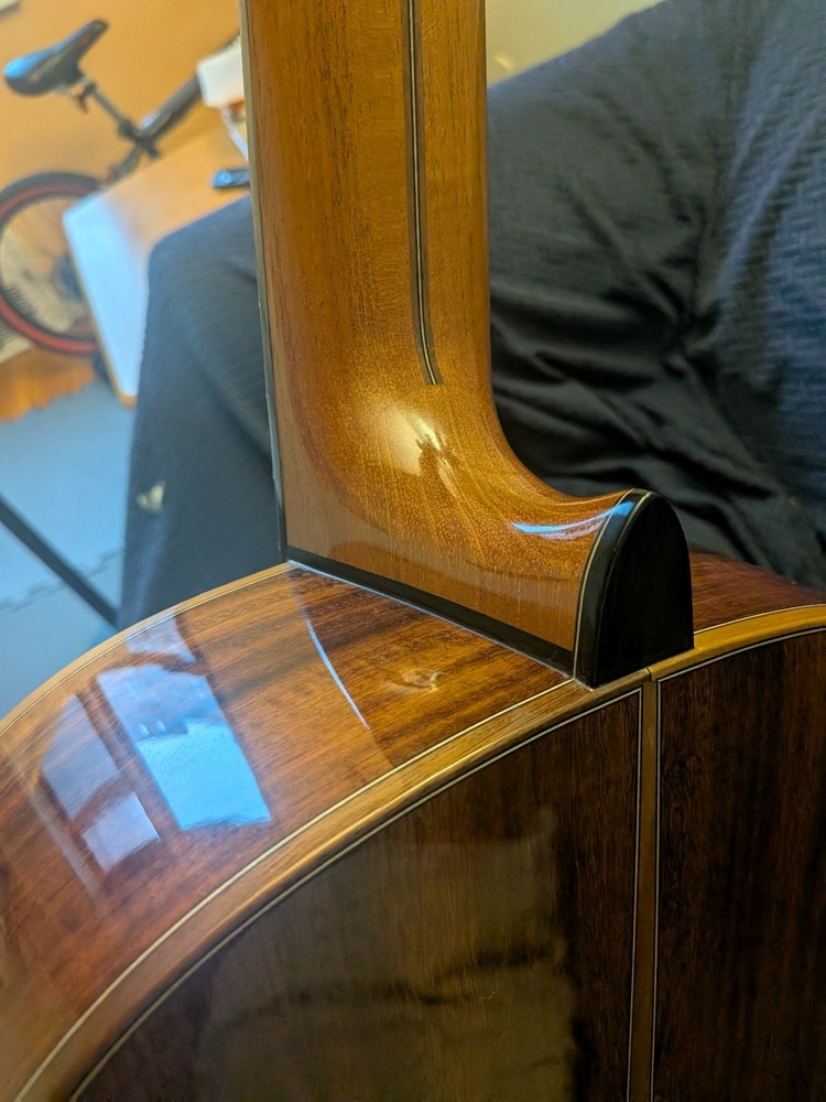 Steve Allen Solid Granadillo and Cedar classical guitar