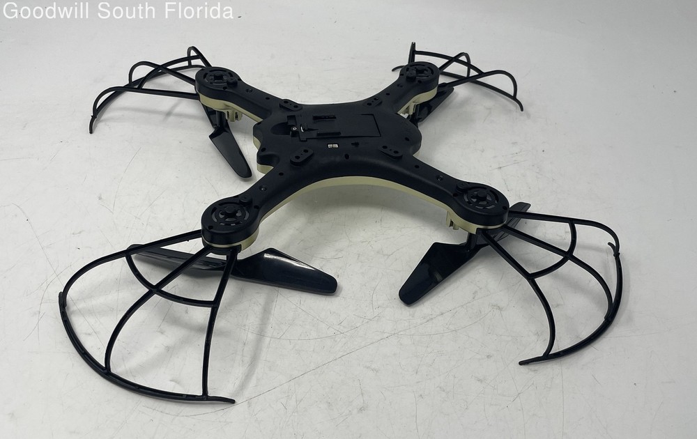 Vivitar Sky Racer Gold-Tone Quadcopter Drone Camera With Controller Functional