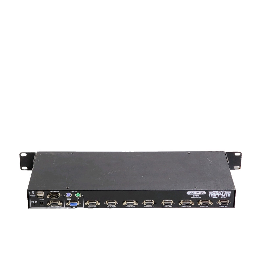 TRIPP LITE B042-008 NETWORK SWITCH Unit USED.