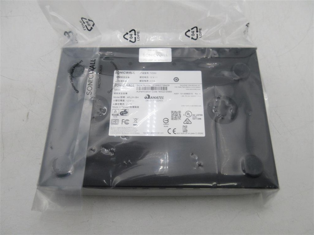SonicWall TZ350 APL28-0B4 Security Appliance Firewall