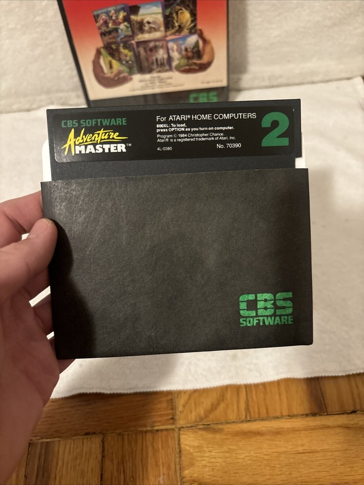 VTG Adventure Master C64 Commodore 64 computer game CBS Software 1984 FREE SHIP