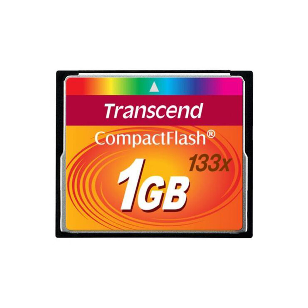 Transcend CF Memory Card 1GB 133x Compact Flash Card