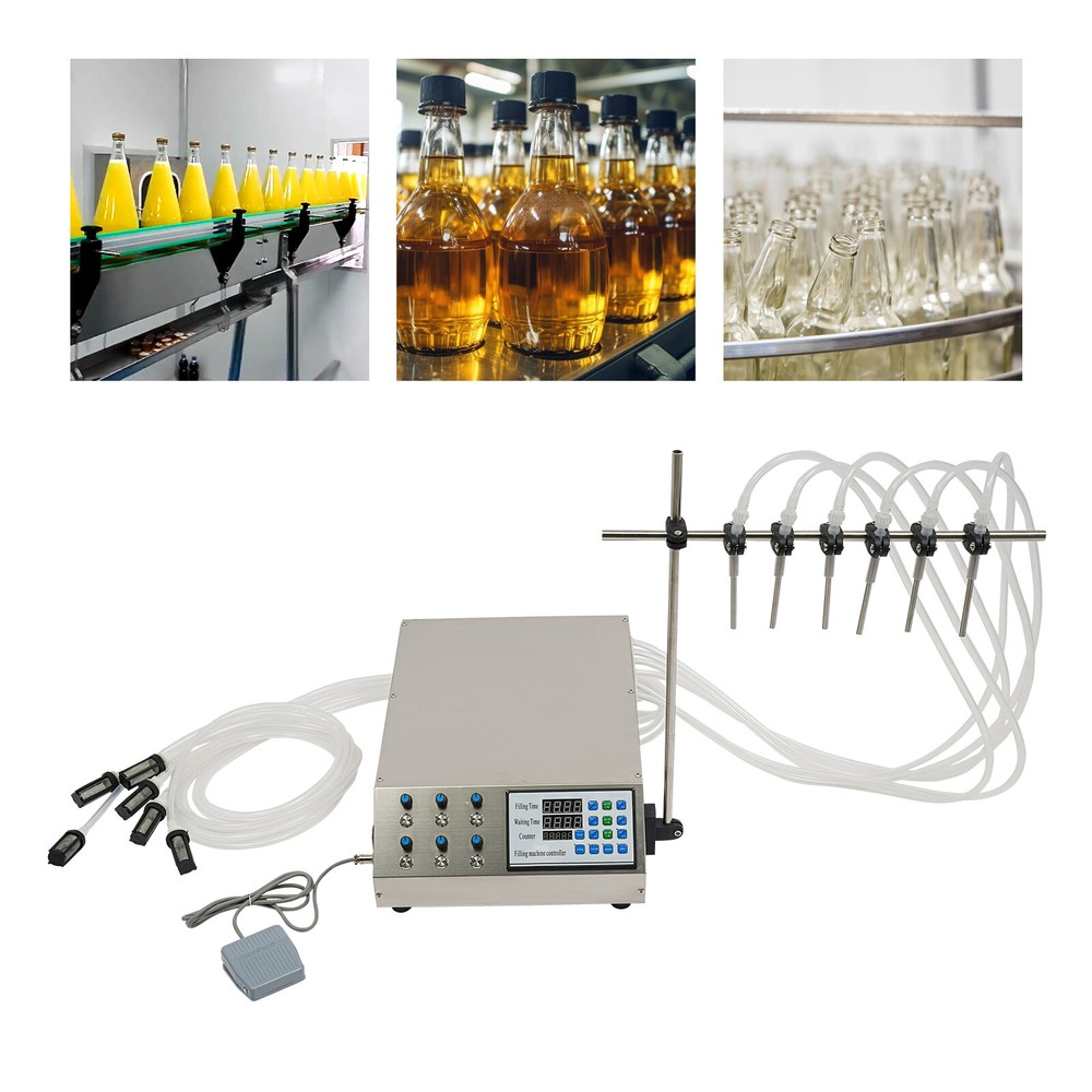 Liquid Filling Machine Automatic Bottle Filler Digital Control