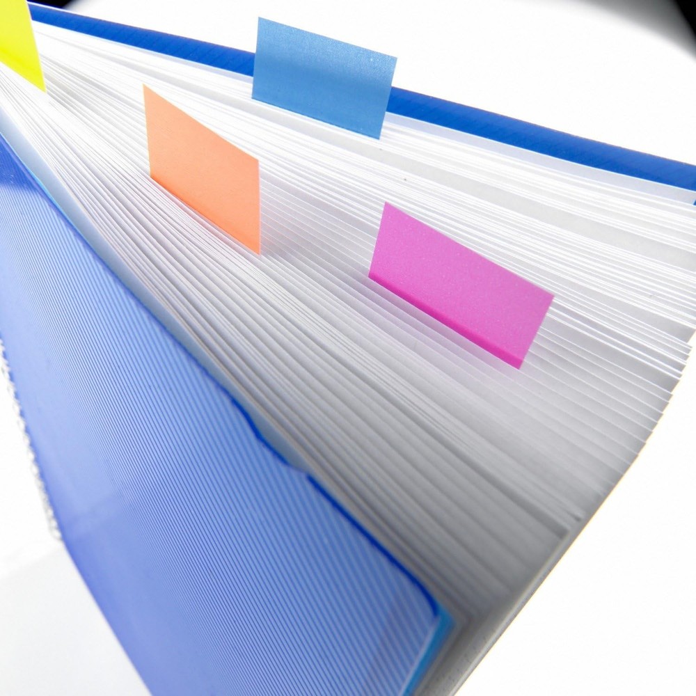 Post-it Index Flags - Dual Pack 25mm - Orange (50 Flags x 2)