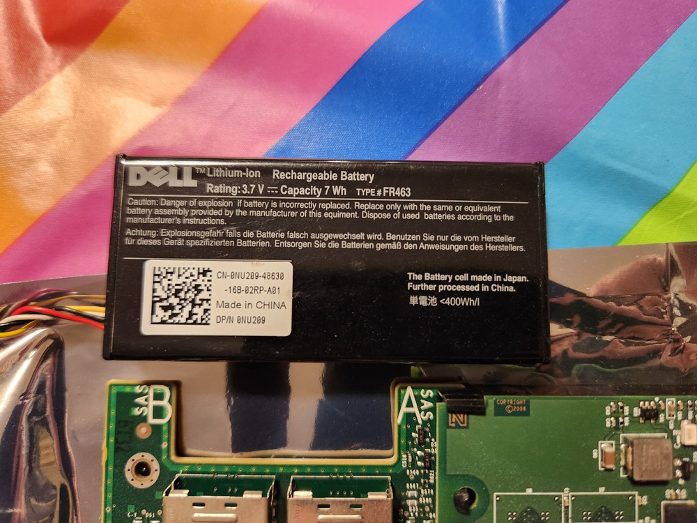 Dell PERC H700 SAS 1GB Cache Raid Controller Card / With Battery