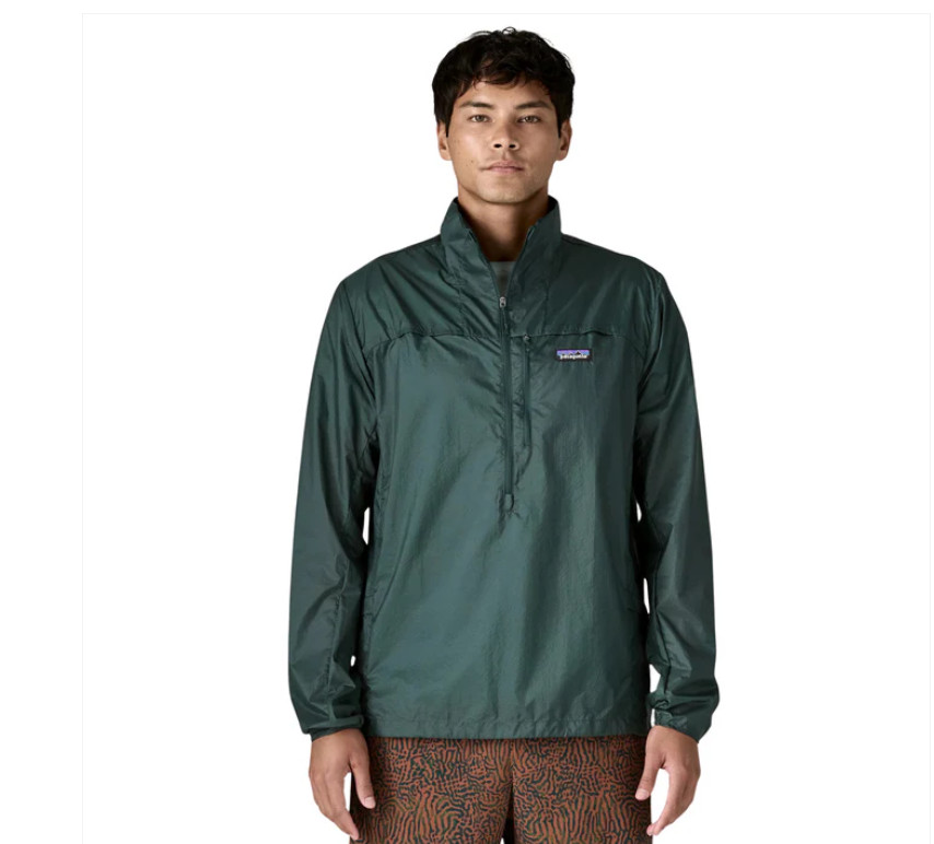 Houdini Stash Half Zip Jacket Mens Cascade Green