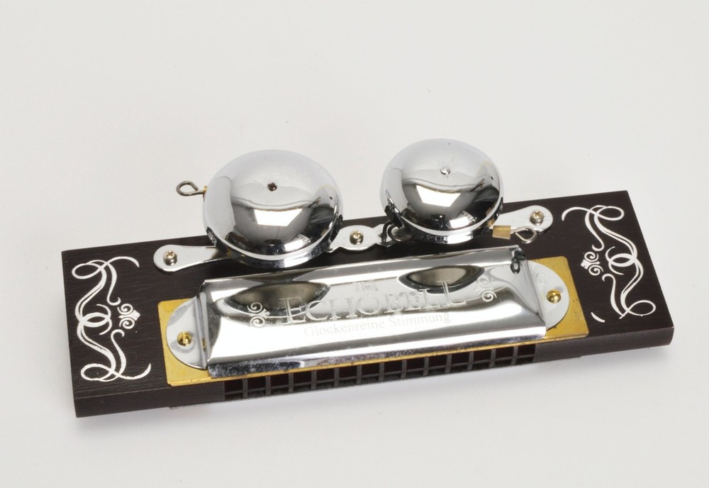 Hohner Echobell Harmonica with attached bells