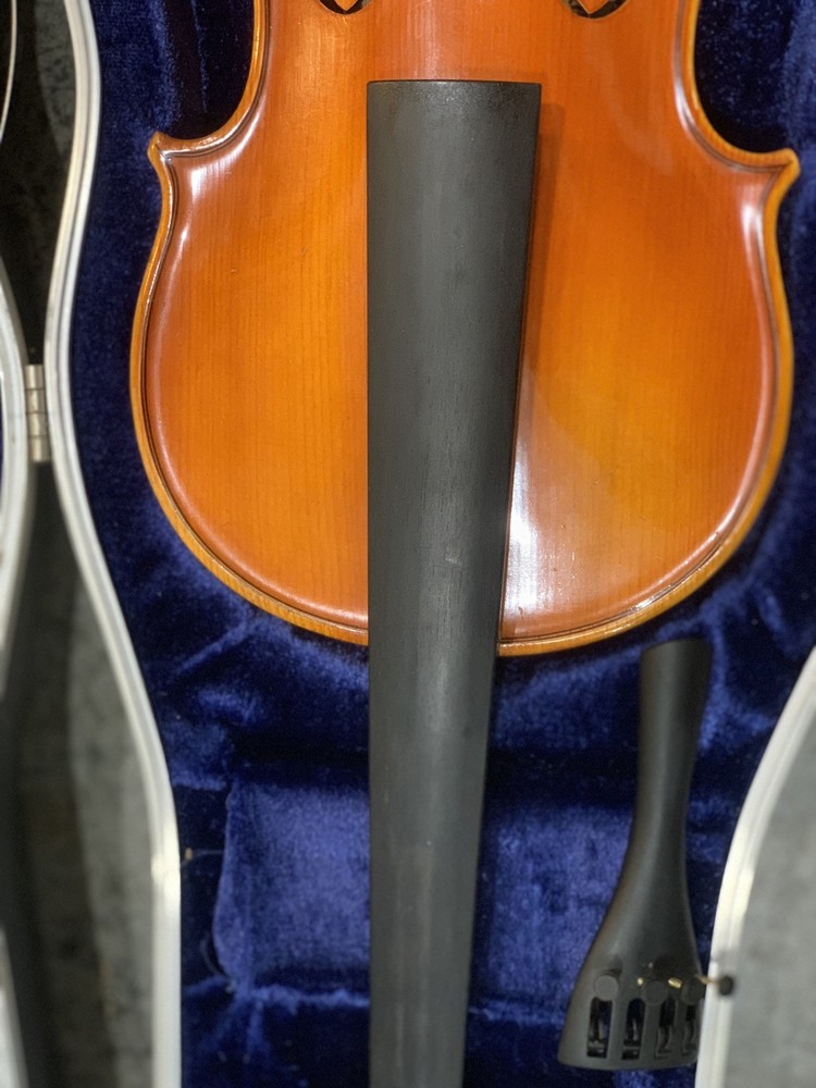 C Meisel Violin 6115 W/ Case Made In Germany, Needs Strung